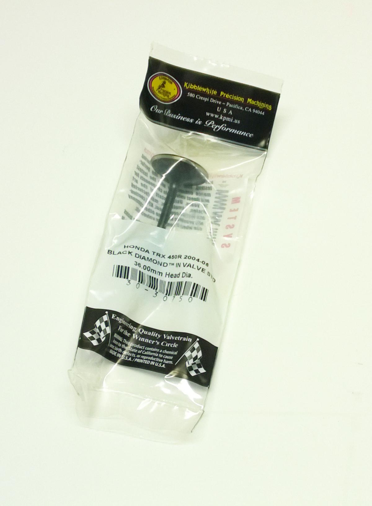VALVE INTAKE 14711-HP1-670, HONDA TRX450R 04-05 30-30750, 14751-MEB-670 thumbnail 3