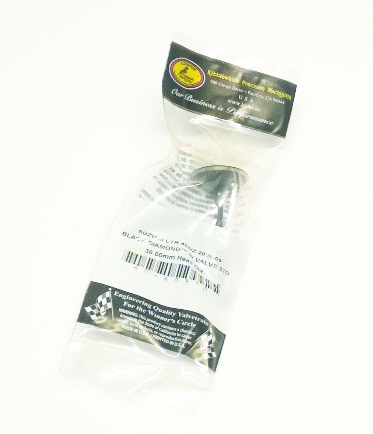 VALVE INTAKE 12911-45G00, LTR450 KIBBLEWHITE 60-60310, 12921-35G00 thumbnail 2