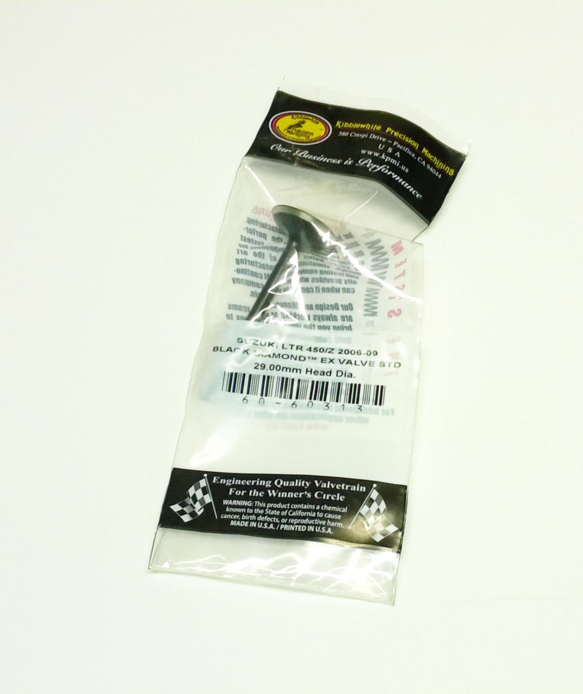 VALVE EXHAUST 12912-45G11, LT-R450 KIBBLEWHITE 60-60313, 12922-35G00 thumbnail 2