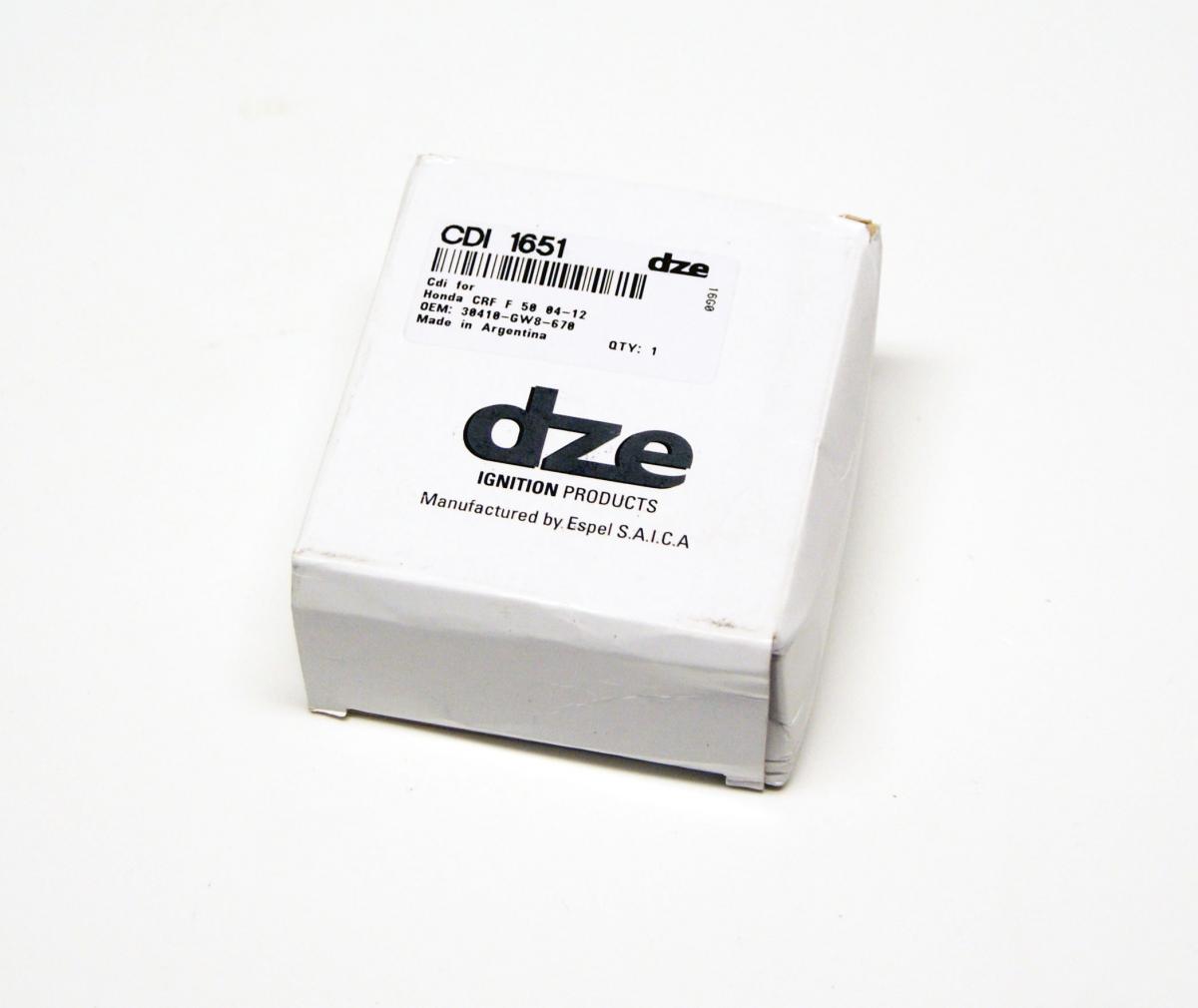 CDI UNIT BOX Z50R, CRF50F, CRF70F, DZE 01651-04 CDI 1651, 30410-GW8-670 thumbnail 3