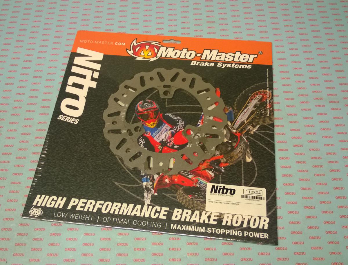 DISC BRAKE REAR TRX450R, MOTOMASTER NITRO 110804, 43251-HP1-003 image 1