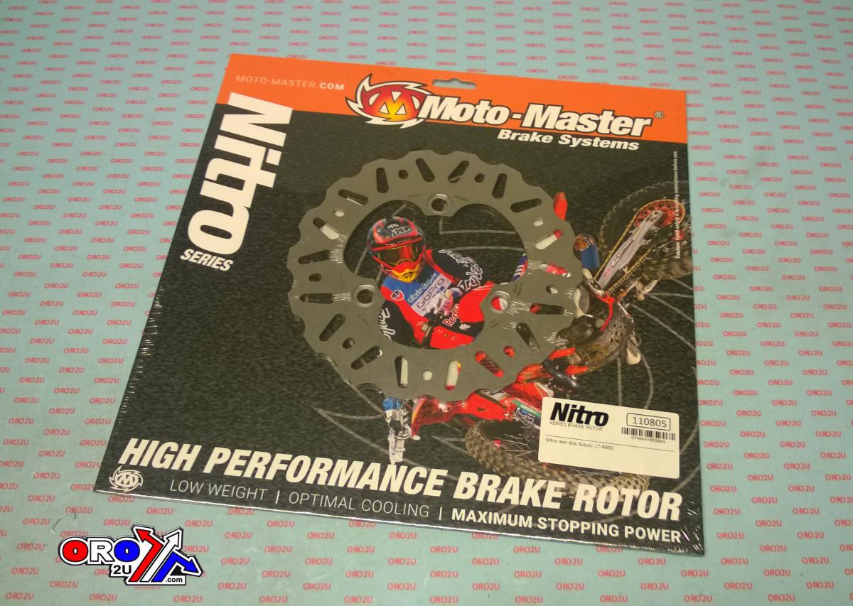 DISC BRAKE REAR LTR450 06-07, 110805 MOTO-MASTER NITRO, 69211-45G00 image 1