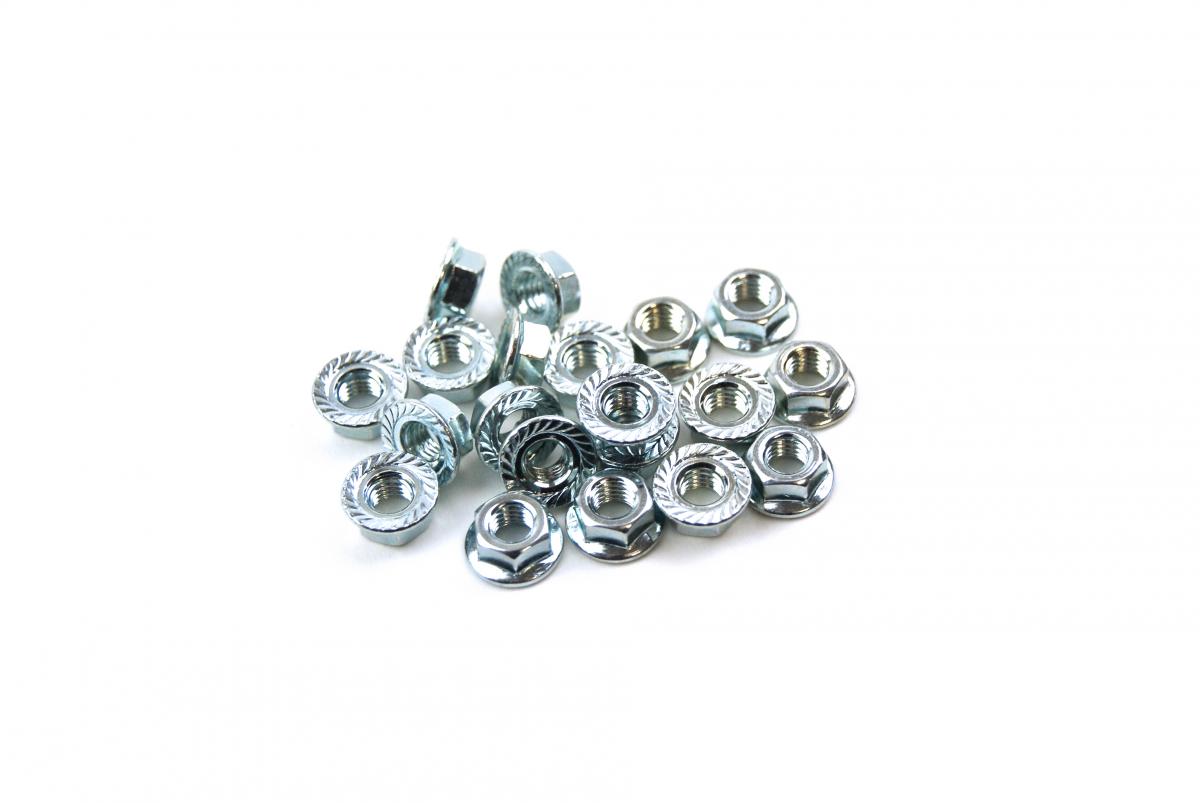 M5 x 0.80mm FLANGE NUT, PACK OF 20