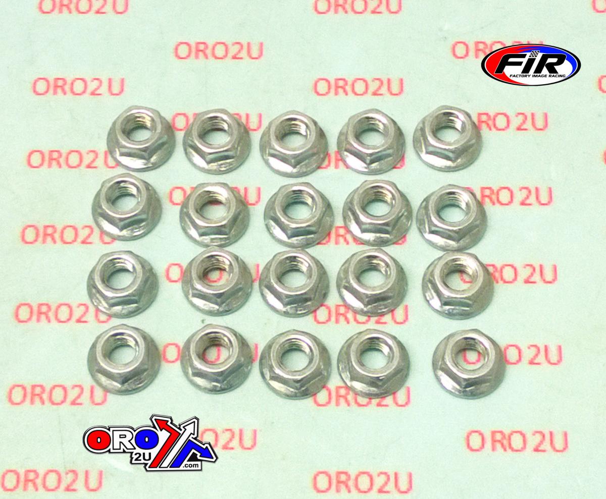 M5 x 0.80mm FLANGE NUT, PACK OF 20 thumbnail 2