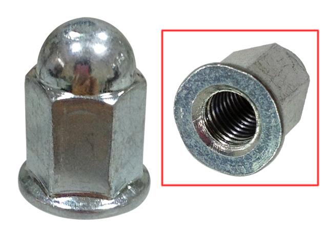 NUT M7x1.00 LONG DOM HEAD, LENGHT 17mm 90304-KBB-900 thumbnail 3