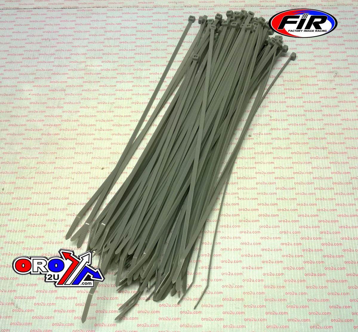NYLON CABLE ZIP TIES - SILVER, 370mm x 4.8mm - PACK OF 100 thumbnail 3