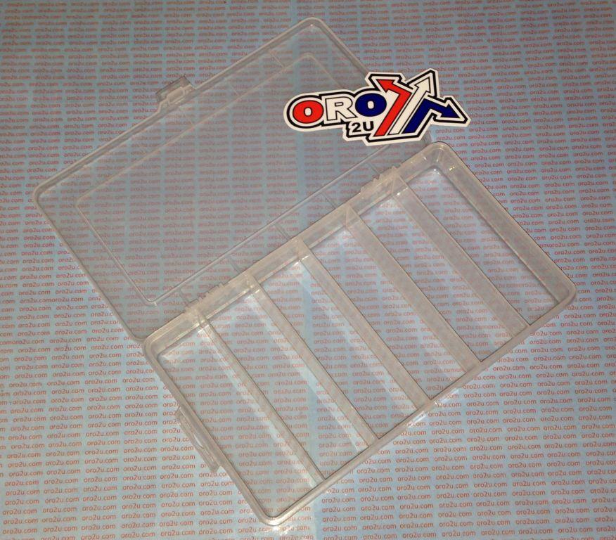 PLASTIC BOX6 SECTIONS, TUB TRAY ORGANISER ORGANIZER thumbnail 2