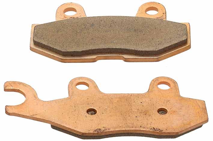 BRAKE PADS SINTERED METAL HD REAR LEFT, MX-D EXTREME 1XD-25805-00-00 [FA674] thumbnail 2