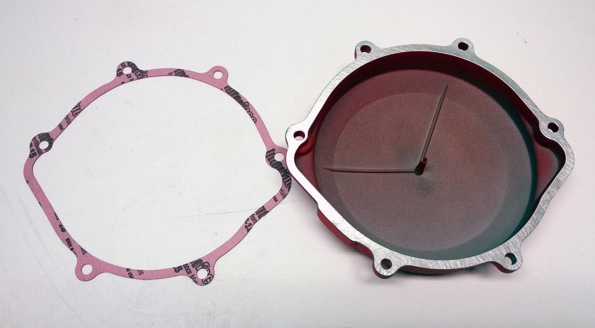 CLUTCH COVER 2018-2025 CRF 250 R, BOYESEN CC-07CR, RED thumbnail 2