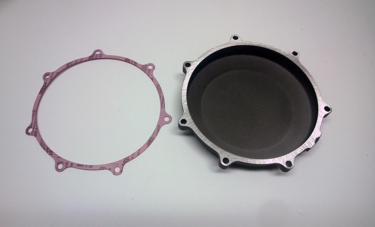 CLUTCH COVER 2019 KX450F, BOYESEN CC-18CB, BLACK thumbnail 2
