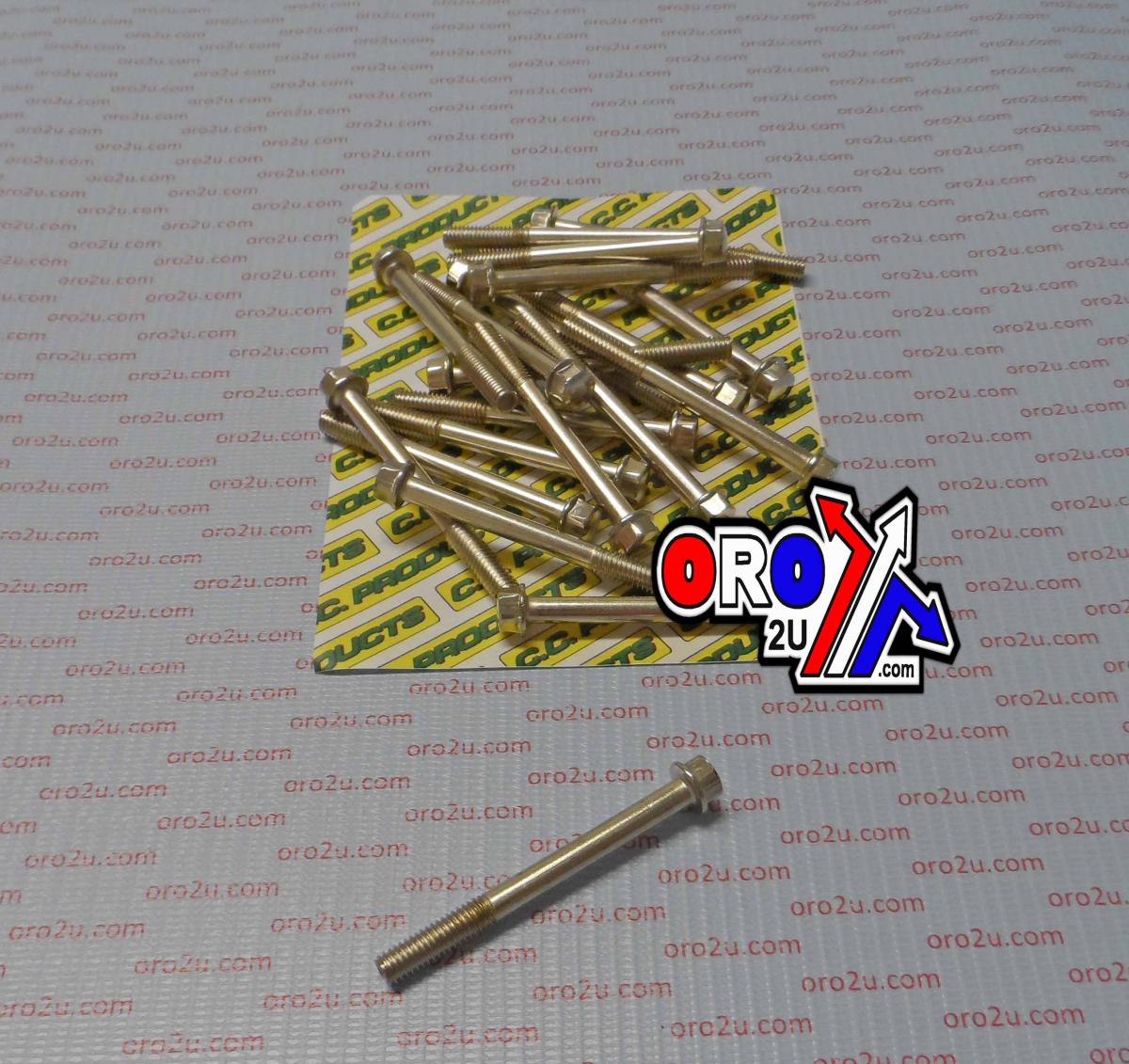 M6 x 60mm FLANGE BOLT, PACK OF 20, 8mm HEX thumbnail 2