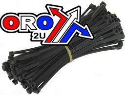 NYLON CABLE ZIP TIES - BLACK, 370mm x 7.6mm - PACK OF 100 thumbnail 3
