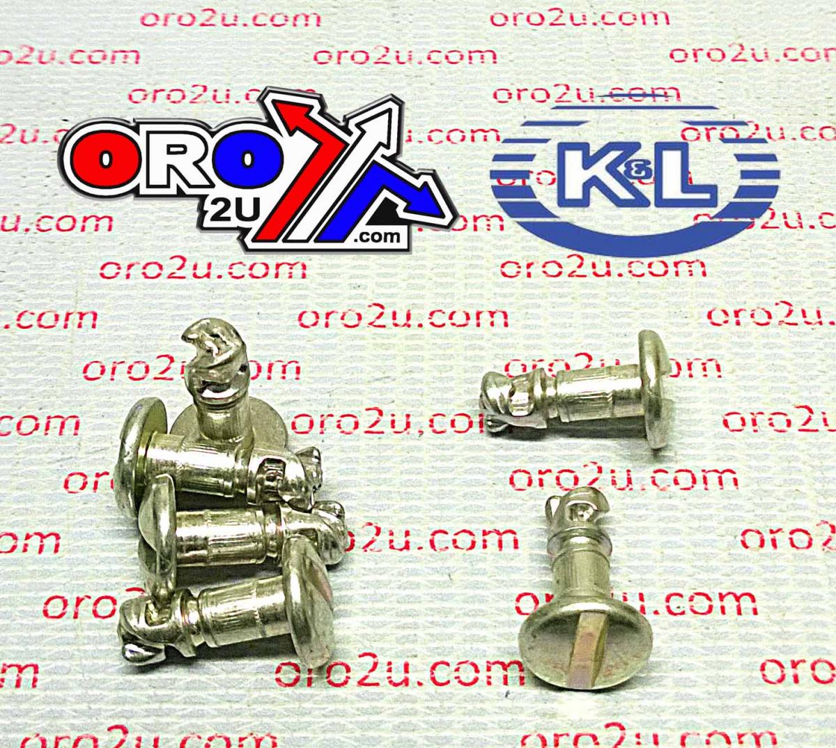 SLOTTED HEAD FASTENER 6 x 13mm, DZUS (6PK) 33-9746, TOOLS ROAD thumbnail 2
