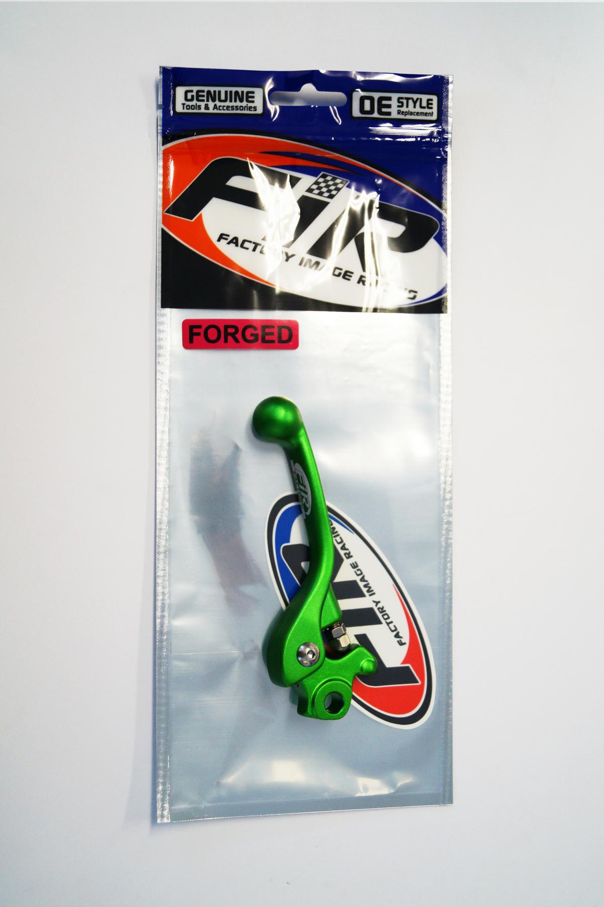 LEVER BLADE BRAKE KXF 250/450, 13236-0724 FORGED GREEN, ACLB-612 thumbnail 3