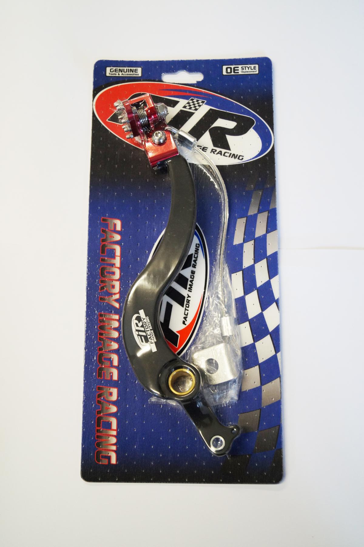 BRAKE PEDAL CRF 450 L HONDA BK/RD, FIR ASB-080F, FIR BRAND thumbnail 2