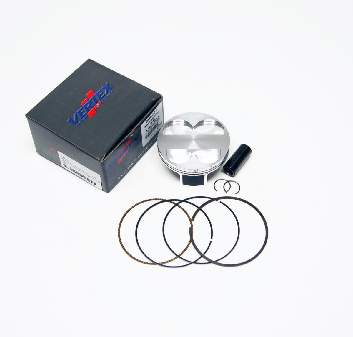 PISTON KIT VERTEX 80.0 C YAMAHA WR/YZ 250 19-22, VERTEX 24405C OS+3:00 BIG BORE COMPR 13.8:1 image 1