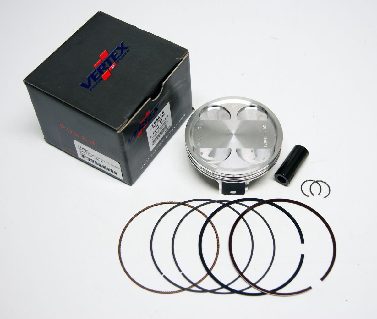 PISTON KIT VERTEX 99.0 A YAMAHA WR/YZ 450 20-22, VERTEX 24461A COMPR 12,8:1 image 1