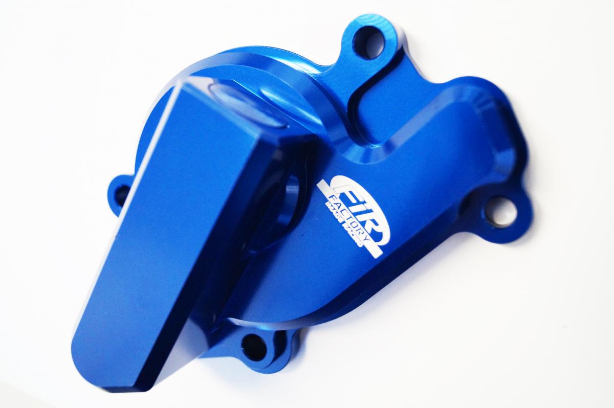 WATER PUMP COVER 14-19 SHERCO, FIR ASWPC-17, BILLET ALLOY BLUE, STANDARD WATER PUMP COVER thumbnail 3