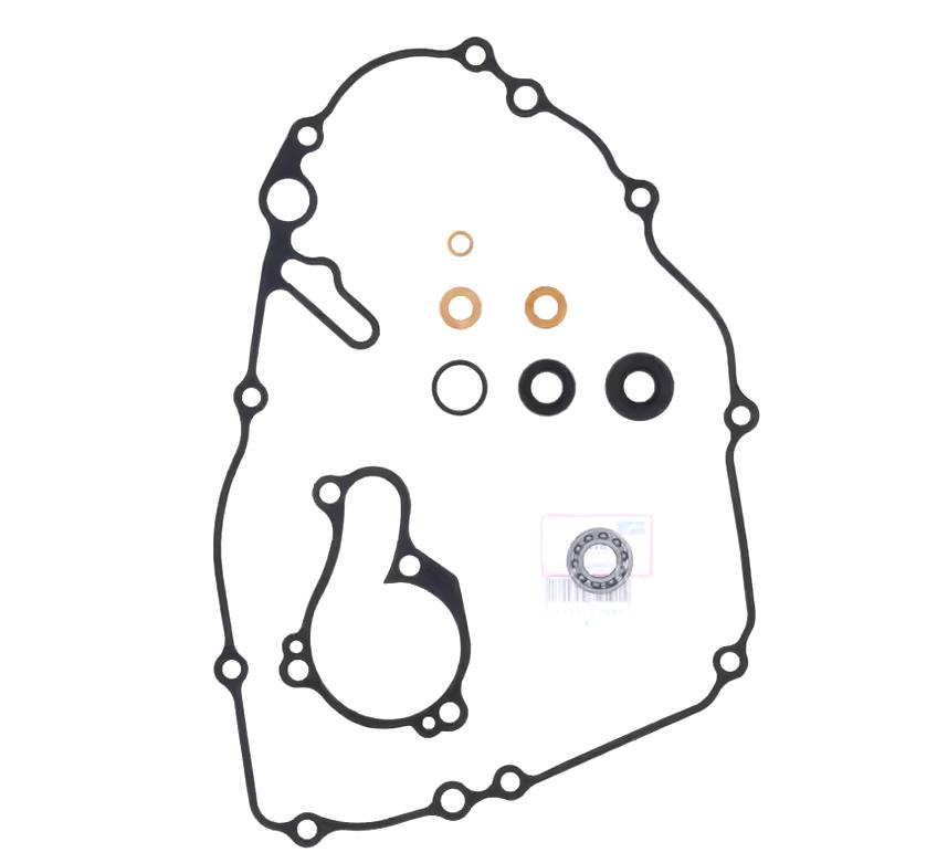 WATER PUMP GASKET KIT WR/YZ/XEF 250 19-26, ATHENA P400485475014 YAMAHA/FANTIC WITH BEARING