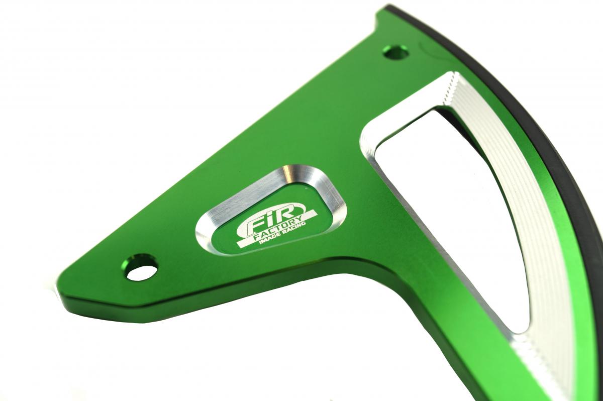 KAWASAKI REAR DISC GUARD, FIR ASRDG-08, GREEN thumbnail 2