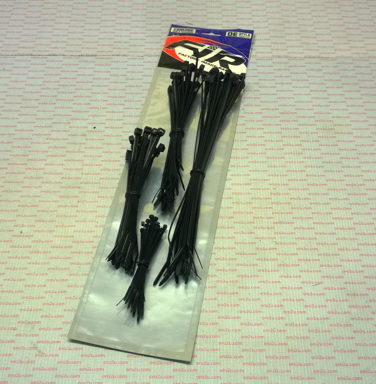 NYLON CABLE ZIP TIE - 100 SET, 100/160/200/300mm - 25 OF EACH thumbnail 3