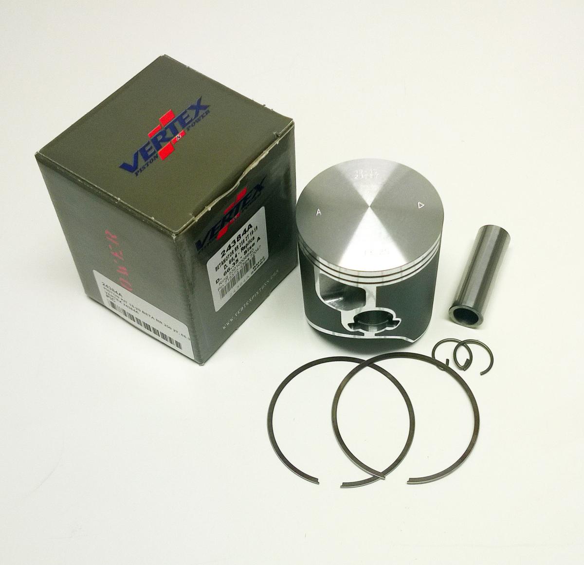 PISTON KIT VERTEX 66.4 C BETA RR 250 2T 18-23, VERTEX 24384C XTRAINER thumbnail 2