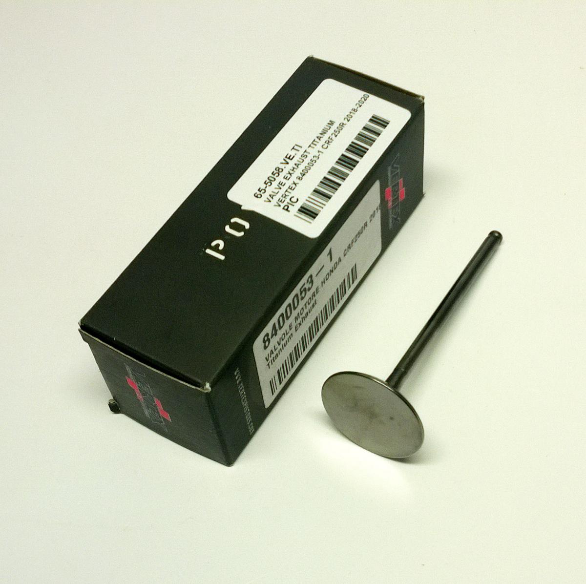 VALVE EXHAUST TITANIUM, VERTEX 8400053-1 CRF250R 2018-2025 thumbnail 2