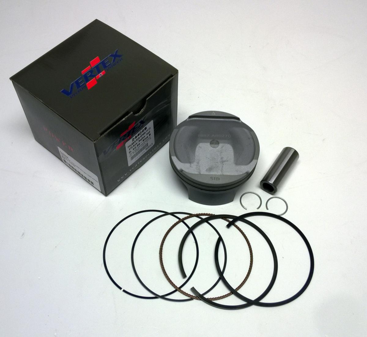 PISTON KIT VERTEX 93.0 B POLARIS RZR 900 11-13, VERTEX 24409B RANGER XP900 CAST image 1