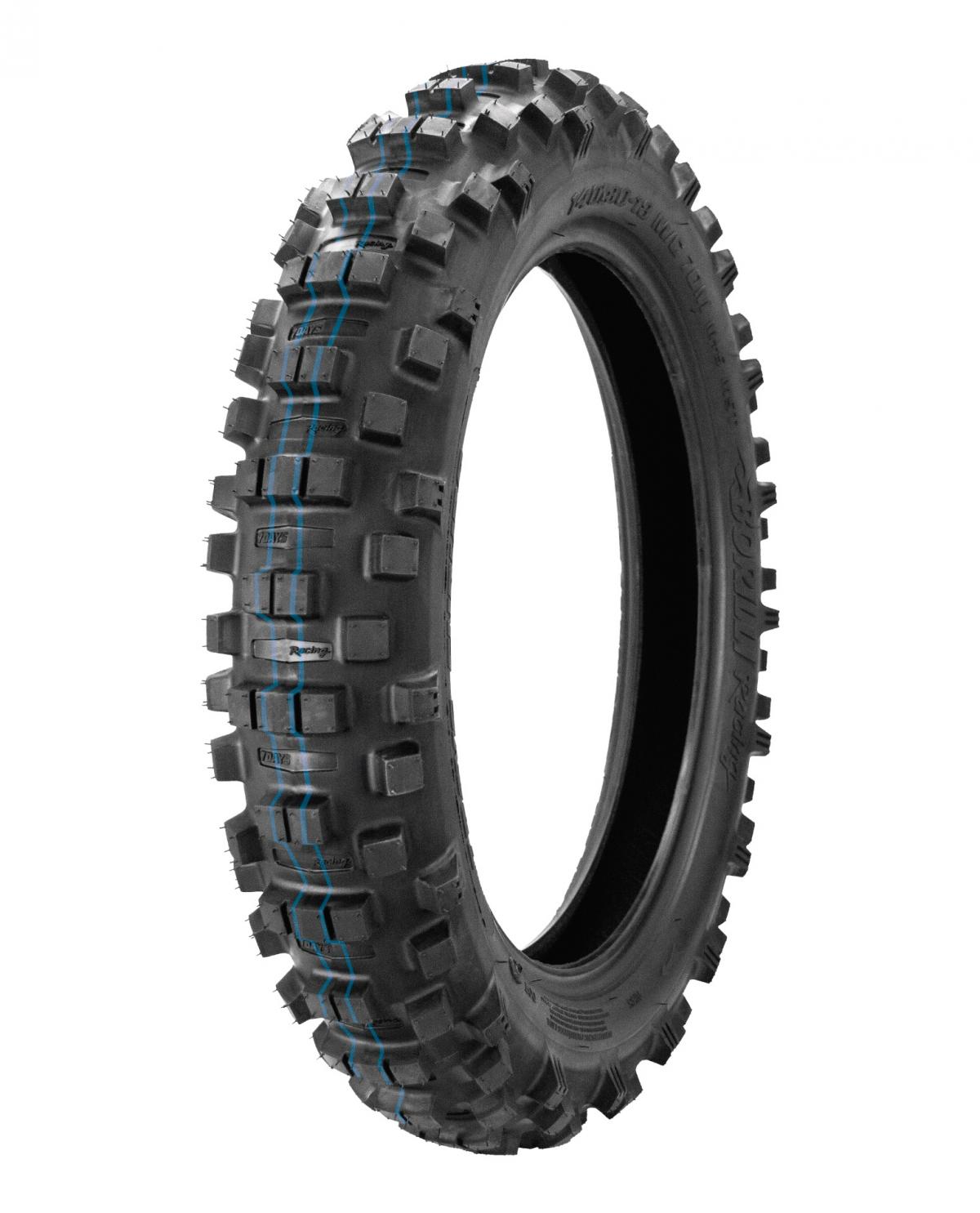 18-140/80 BORILLI FIM ENDURO TYRE, 7 DAY ENDURO REAR SOFT, DOT3121 image 1