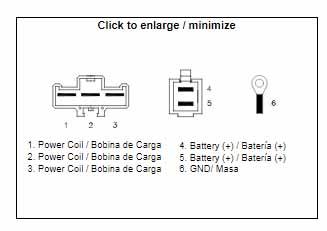 REGULATOR HD DZE 2651 60011034100 KTM, DZE 02561-04, 20-5270 ROAD, K&L 20-5270 thumbnail 9