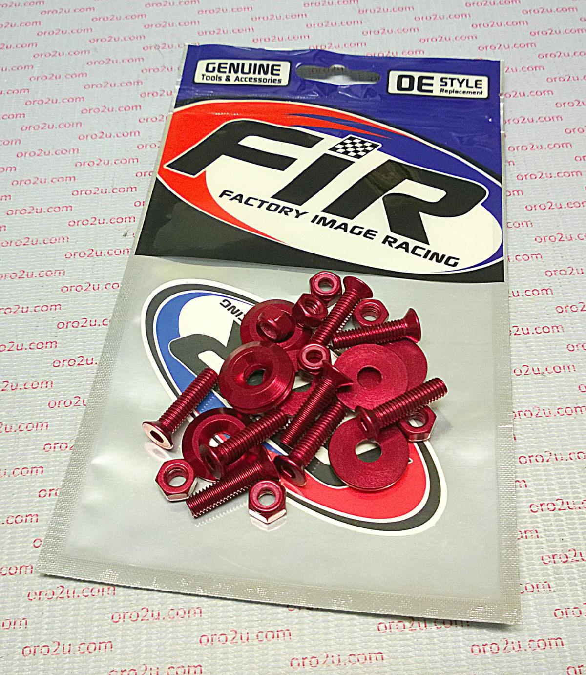 BOLT SET ALLOY SET 8 RED thumbnail 2