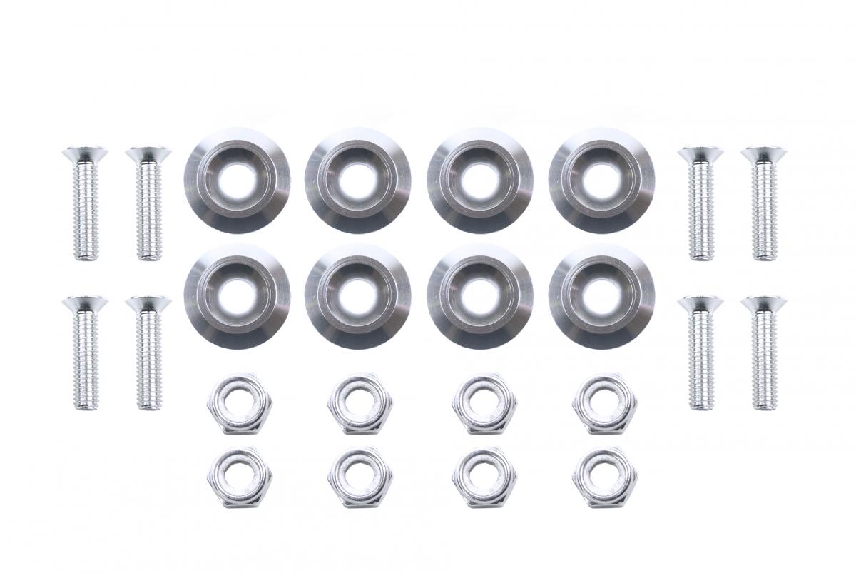 BOLT SET ALLOY SET 8 SILVER image 1