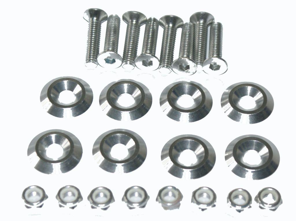 BOLT SET ALLOY SET 8 SILVER thumbnail 3