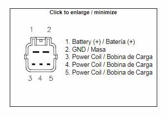 REGULATOR REG 02573-04 2573, YAMAHA ATV 4KB-81960-10-00 thumbnail 3