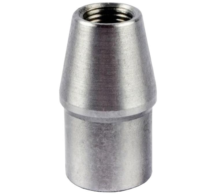 WELD THREADED BUNG M14x1.50 RH, METRIC WELDABLE, STEEL, BUNGM14RX1.50MM ROD END HEIM ROSE