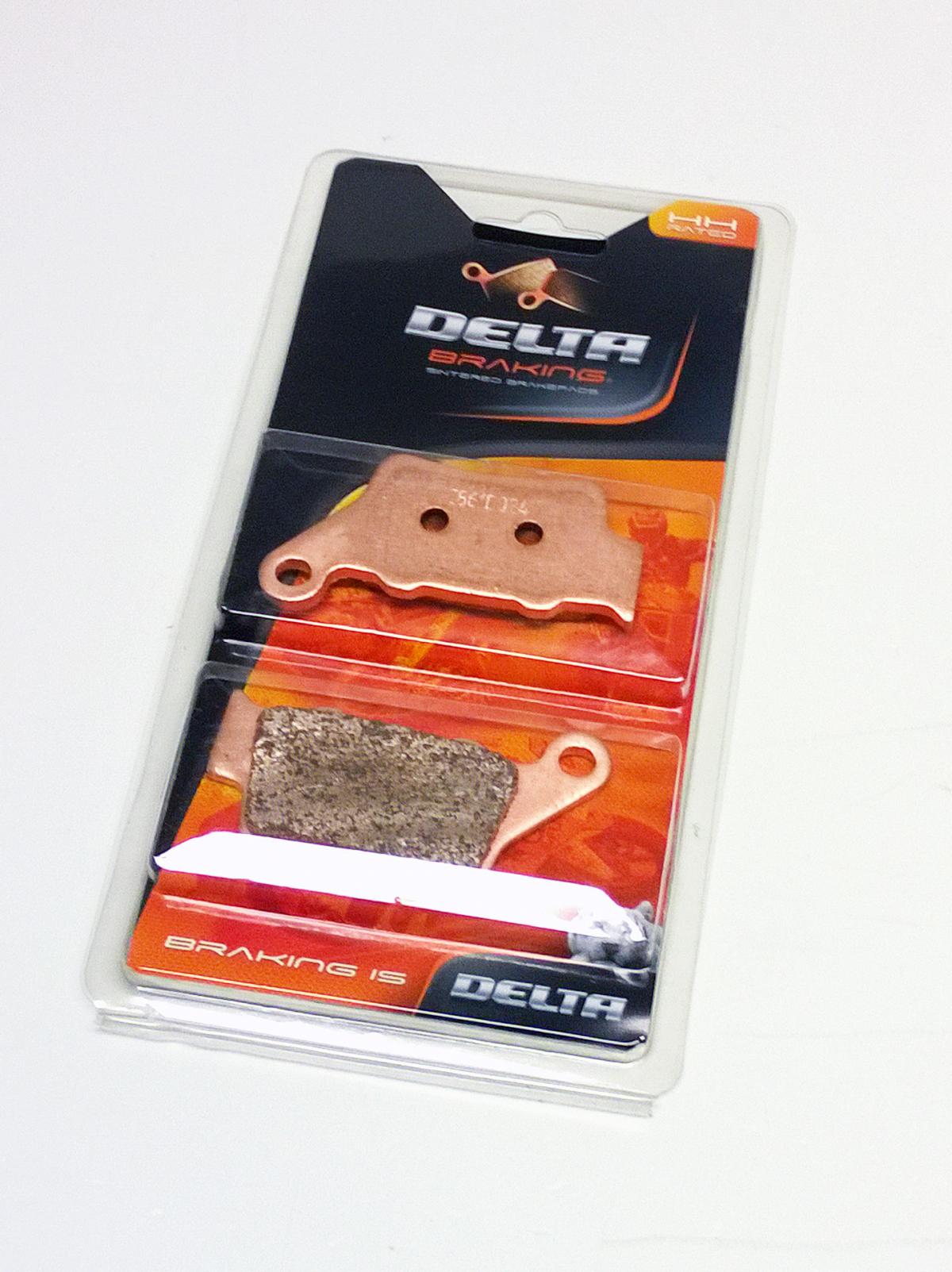 BRAKE PADS SINTERED METAL HD, MADE BY DELTA DB2240-D image 1