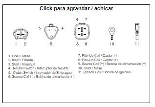 CDI BOX with electronic advance YFM350, 3HN-85540-20-00, DZE 01601-04 EST 1601 thumbnail 3