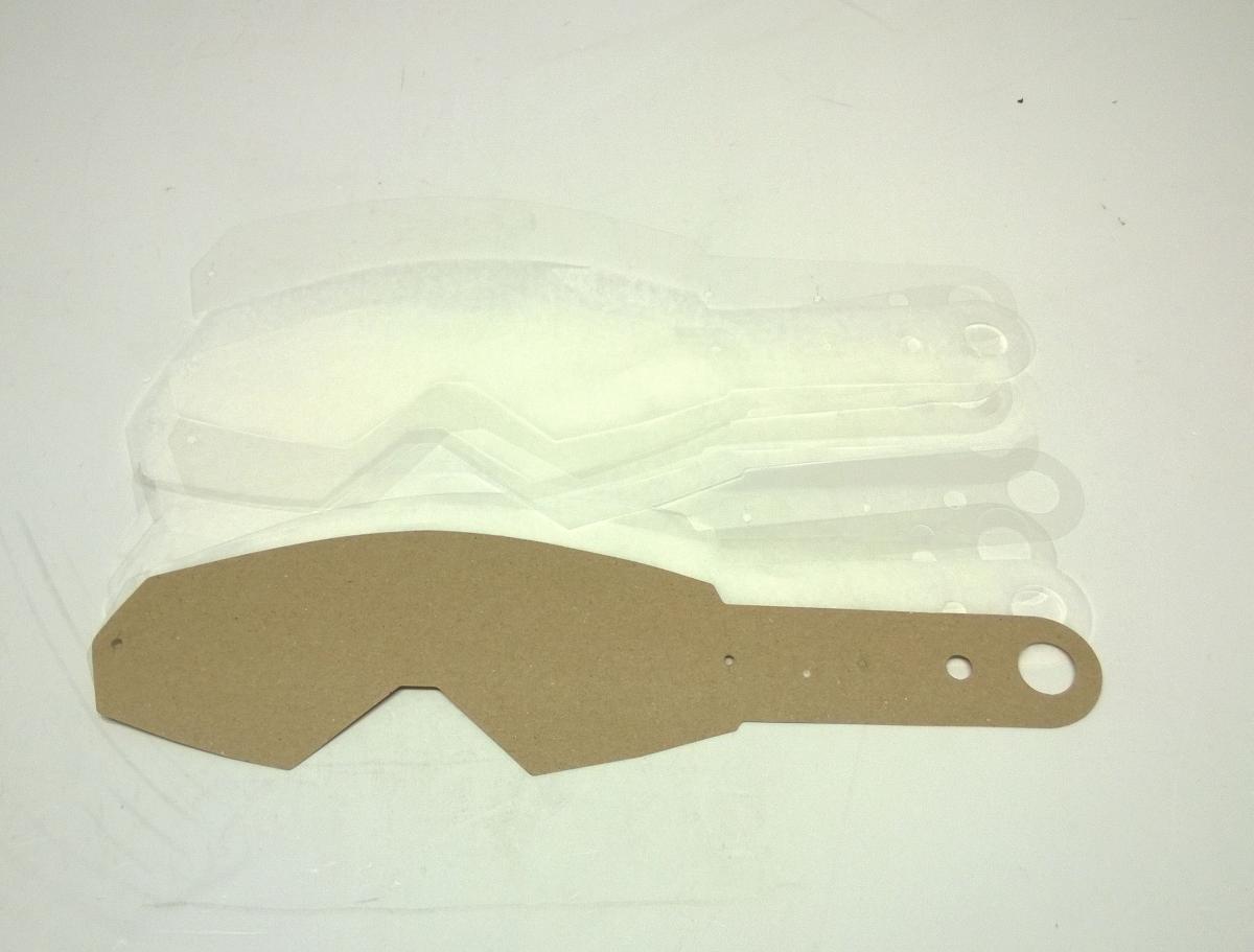 RNR MAYHEM TEAR OFFS PACK, TEAR OFFS PK/10, TP022, OAKLEY MAYHEM PATTERN image 1