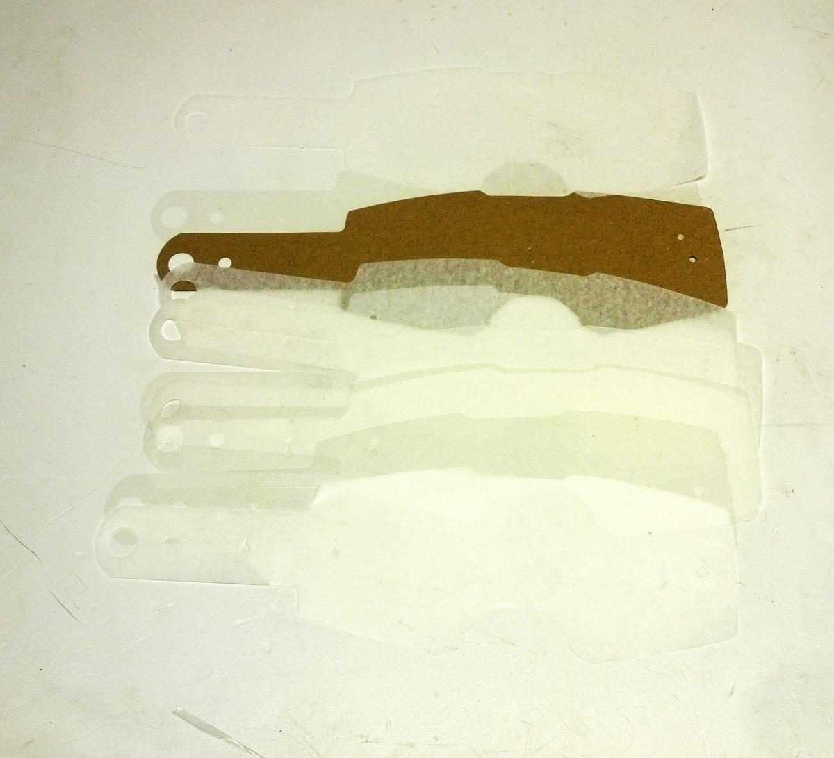 RNR FRONTLINE TEAR OFFS PACK, TEAR OFFS PK/10, TP024, OAKLEY FRONTLINE PATTERN image 1
