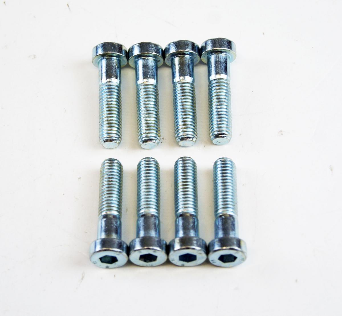 M10x40 CAP BOLT SHALLOW HEAD, R-VTBRRB10X40 PACK / 8pcs, METRIC COARSE M10x1.50mm thumbnail 2