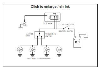 FLASHER RELAY UNIT DZE DES 9354 09354-04, UNIVERSAL LED JAPANESE FITTING thumbnail 2