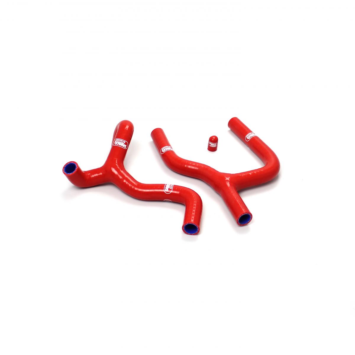 COOLANT HOSE 3 PIECE KIT RED 11-19 BETA 350 390 400 430 450 480 520 THERMO BYPASS SAMCO BET-6-RD image 1
