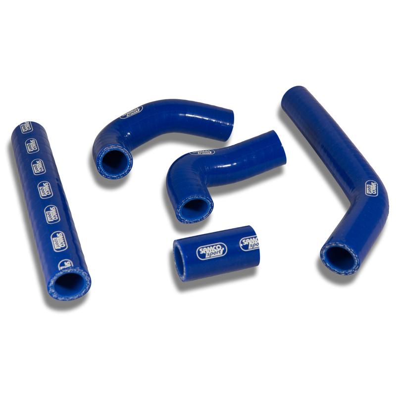 COOLANT HOSE 5 PIECE KIT BLUE 12-16 HUSABERG 125 200 TE EXC XC-W SAMCO SPORT KTM-70-BU image 1