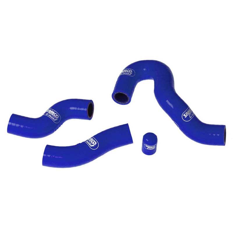 COOLANT HOSE 3 PIECE KIT BLUE 12-16 HUSA KTM 450 500 501 FE THERMO BYPASS SAMCO KTM-47-BU image 1