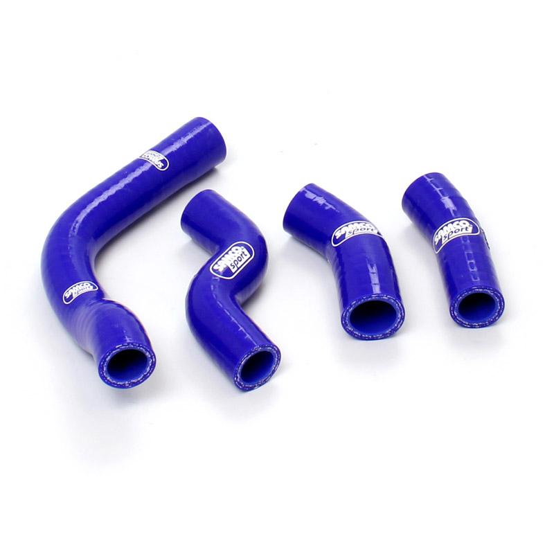 COOLANT HOSE 4 PIECE KIT BLUE 11-15 KTM HUSQVARNA 250 350 SX-F OEM DESIGN SAMCO KTM-57-BU image 1
