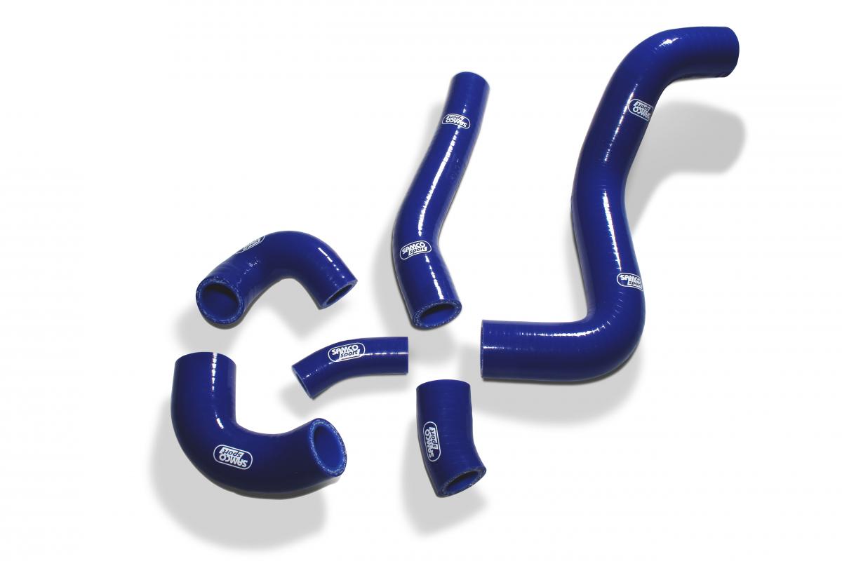 COOLANT HOSE 6 PIECE KIT BLUE 21-23 GAS GAS HUSQVARNA KTM 250 OEM DESIGN SAMCO KTM-115-BU image 1