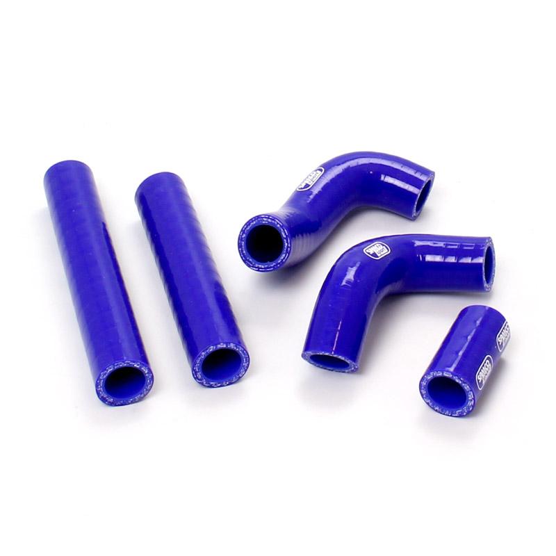 COOLANT HOSE 5 PIECE KIT BLUE 12-16 HUSQ KTM 250 300 TE EXC OEM DESIGN SAMCO KTM-54-BU image 1