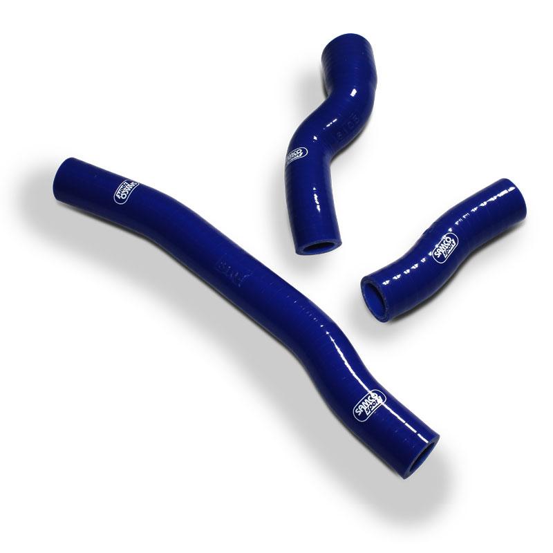 COOLANT HOSE 3 PIECE KIT BLUE 20-23 GAS HUSQ KTM 250 300 THERMO BYPASS SAMCO KTM-114-BU