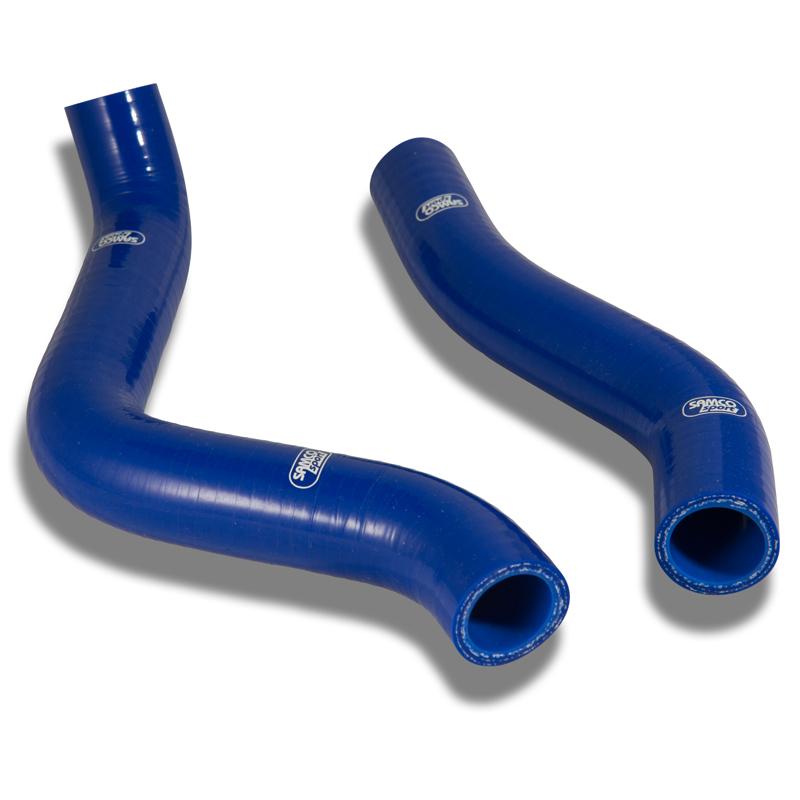 COOLANT HOSE 2 PIECE KIT BLUE 16-20 HUSQVARNA 701 ENDURO SM SAMCO SPORT KTM-75-BU image 1