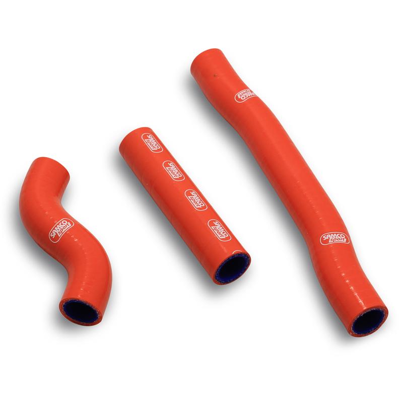COOLANT HOSE 3 PIECE KIT ORANGE 17-18 KTM HUSQVARNA 250 300 SAMCO SPORT KTM-88-OR